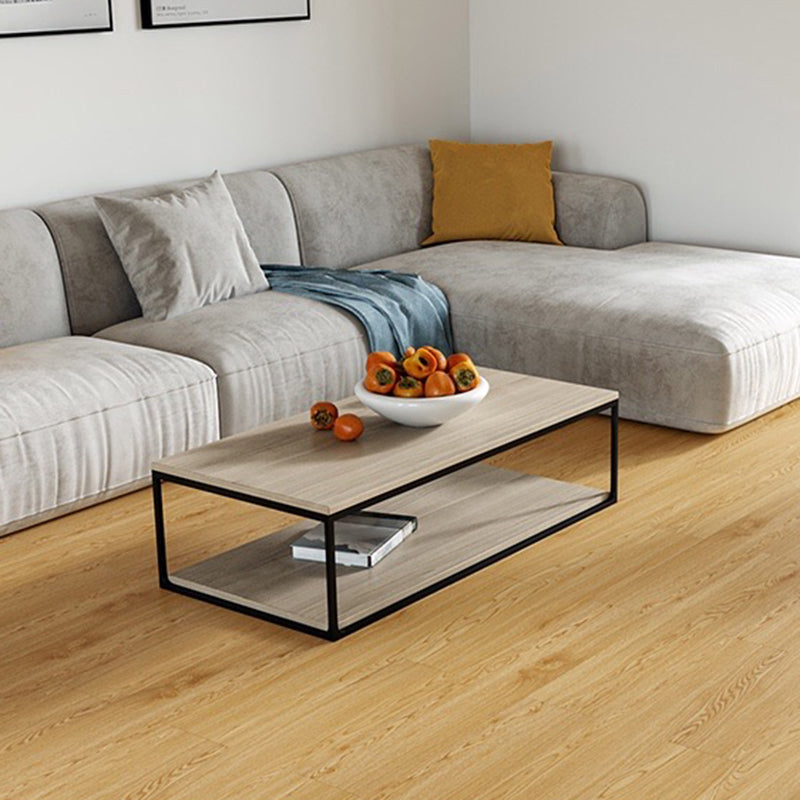 Peel and Stick PVC Flooring Smooth Wood Look Effect Non-slip Vinyl Flooring Clearhalo 'Flooring 'Home Improvement' 'home_improvement' 'home_improvement_vinyl_flooring' 'Vinyl Flooring' 'vinyl_flooring' Walls and Ceiling' 7325995