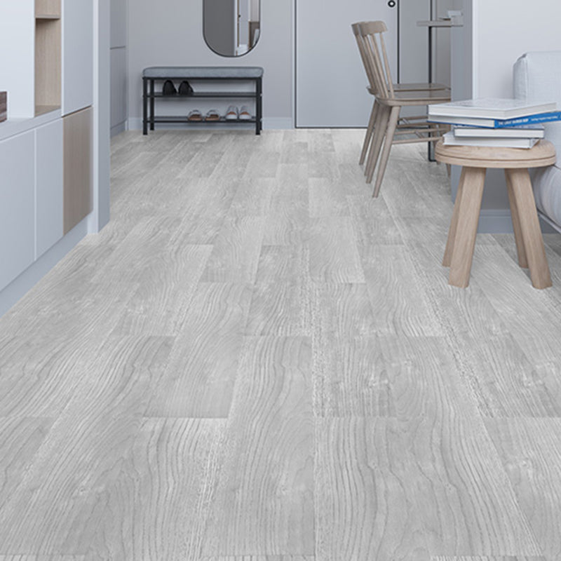 Peel and Stick PVC Flooring Smooth Wood Look Effect Non-slip Vinyl Flooring Grey Clearhalo 'Flooring 'Home Improvement' 'home_improvement' 'home_improvement_vinyl_flooring' 'Vinyl Flooring' 'vinyl_flooring' Walls and Ceiling' 7326005