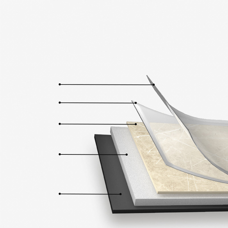 Peel and Stick PVC Flooring Smooth Wood Look Effect Non-slip Vinyl Flooring Clearhalo 'Flooring 'Home Improvement' 'home_improvement' 'home_improvement_vinyl_flooring' 'Vinyl Flooring' 'vinyl_flooring' Walls and Ceiling' 7326009