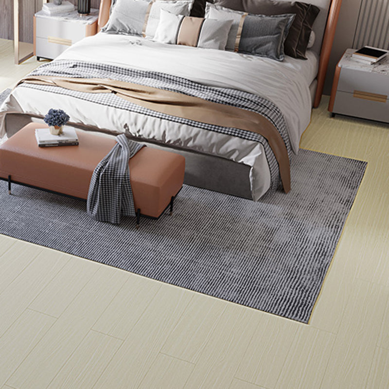 Peel and Stick PVC Flooring Smooth Wood Look Effect Non-slip Vinyl Flooring Beige Clearhalo 'Flooring 'Home Improvement' 'home_improvement' 'home_improvement_vinyl_flooring' 'Vinyl Flooring' 'vinyl_flooring' Walls and Ceiling' 7326013