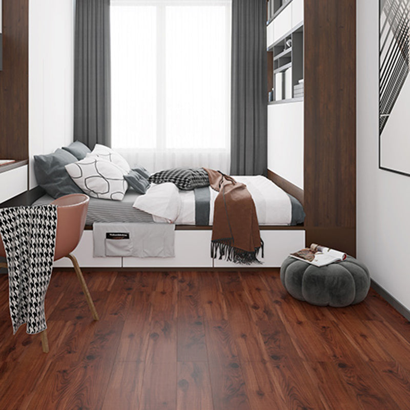 Peel and Stick PVC Flooring Smooth Wood Look Effect Non-slip Vinyl Flooring Dark Brown Black Clearhalo 'Flooring 'Home Improvement' 'home_improvement' 'home_improvement_vinyl_flooring' 'Vinyl Flooring' 'vinyl_flooring' Walls and Ceiling' 7326016
