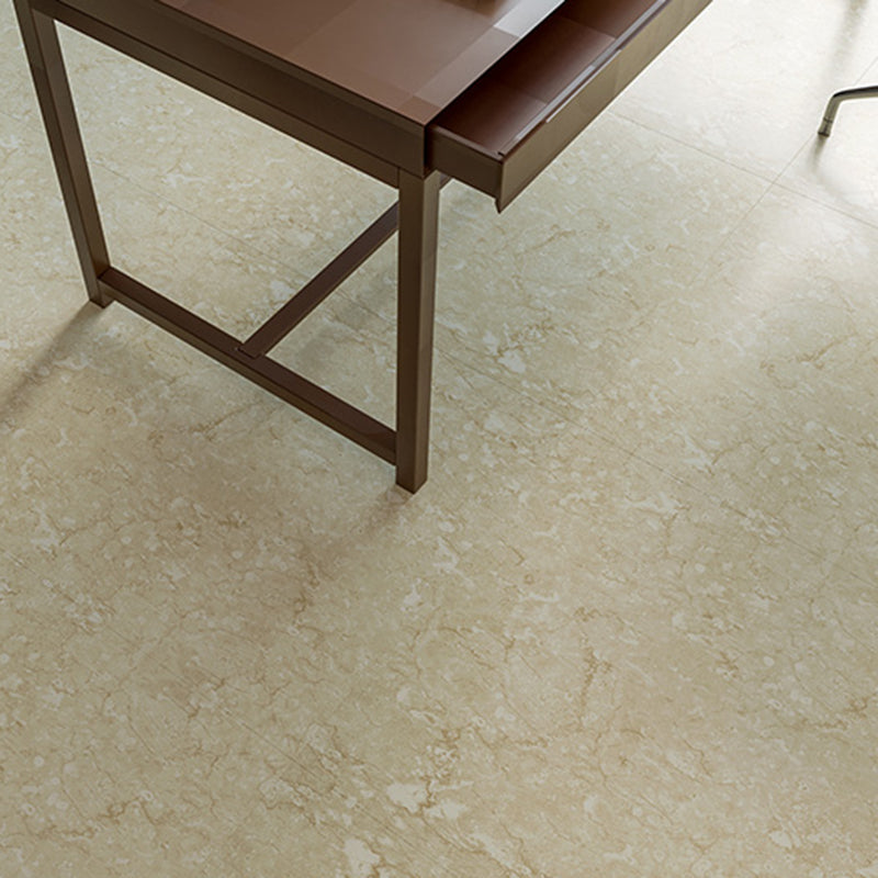 Peel and Stick PVC Flooring Smooth Wood Look Effect Non-slip Vinyl Flooring Dark Beige Clearhalo 'Flooring 'Home Improvement' 'home_improvement' 'home_improvement_vinyl_flooring' 'Vinyl Flooring' 'vinyl_flooring' Walls and Ceiling' 7326021