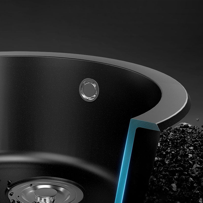 Drop-In Kitchen Bar Sink Single Bowl Quartz Kitchen Bar Sink Clearhalo 'Home Improvement' 'home_improvement' 'home_improvement_kitchen_sinks' 'Kitchen Remodel & Kitchen Fixtures' 'Kitchen Sinks & Faucet Components' 'Kitchen Sinks' 'kitchen_sinks' 7327592