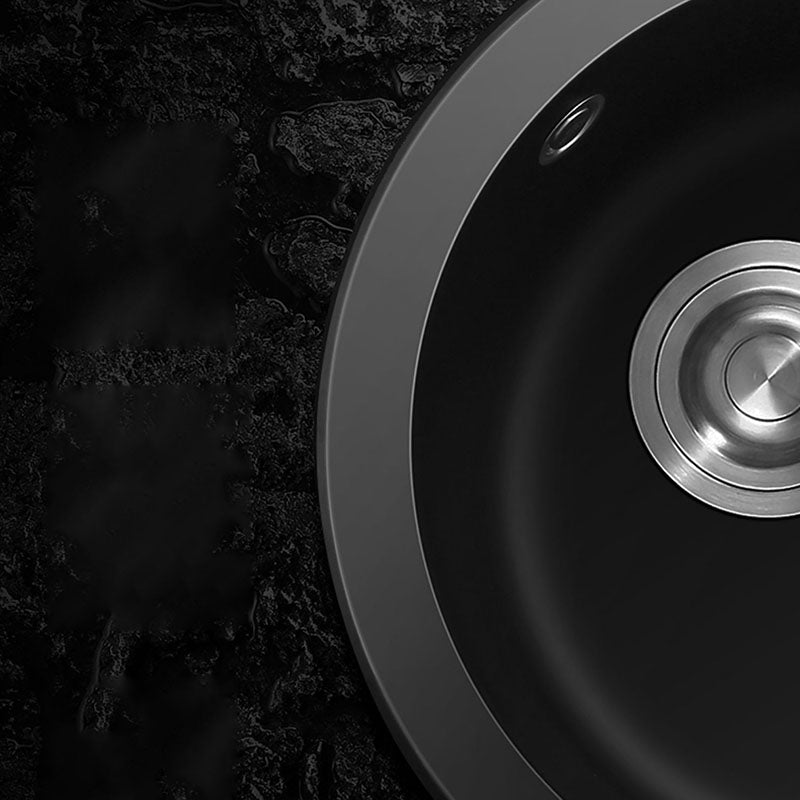 Drop-In Kitchen Bar Sink Single Bowl Quartz Kitchen Bar Sink Clearhalo 'Home Improvement' 'home_improvement' 'home_improvement_kitchen_sinks' 'Kitchen Remodel & Kitchen Fixtures' 'Kitchen Sinks & Faucet Components' 'Kitchen Sinks' 'kitchen_sinks' 7327600