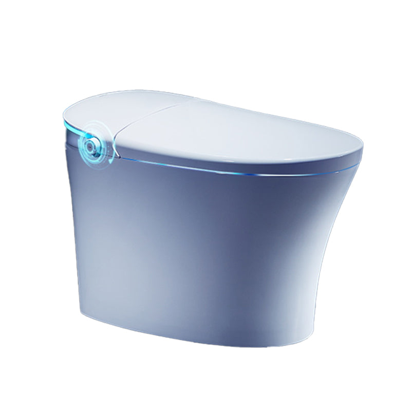 Elongated Floor Standing Bidet Contemporary Floor Mount Bidet On off Switch Clearhalo 'Bathroom Remodel & Bathroom Fixtures' 'Bidets' 'Home Improvement' 'home_improvement' 'home_improvement_bidets' 'Toilets & Bidets' 7328000