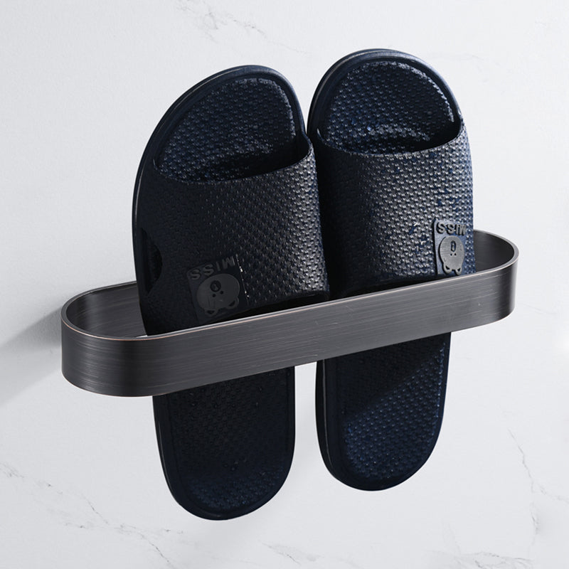 2 Piece Modern Bathroom Hardware Set in Gold/Black, Towel Bar Clearhalo 'Bathroom Hardware Sets' 'Bathroom Hardware' 'Bathroom Remodel & Bathroom Fixtures' 'bathroom_hardware_sets' 'Home Improvement' 'home_improvement' 'home_improvement_bathroom_hardware_sets' 7328152