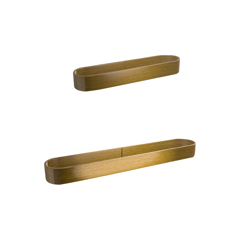 2 Piece Modern Bathroom Hardware Set in Gold/Black, Towel Bar 20" Brass 2 Piece Set Clearhalo 'Bathroom Hardware Sets' 'Bathroom Hardware' 'Bathroom Remodel & Bathroom Fixtures' 'bathroom_hardware_sets' 'Home Improvement' 'home_improvement' 'home_improvement_bathroom_hardware_sets' 7328153