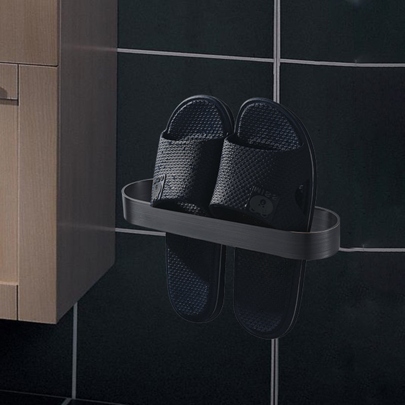 2 Piece Modern Bathroom Hardware Set in Gold/Black, Towel Bar Clearhalo 'Bathroom Hardware Sets' 'Bathroom Hardware' 'Bathroom Remodel & Bathroom Fixtures' 'bathroom_hardware_sets' 'Home Improvement' 'home_improvement' 'home_improvement_bathroom_hardware_sets' 7328158