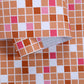 Colorful Mosaic Peel & Stick Tile Water-resistant Shower Wallpaper Light Brown Clearhalo 'Flooring 'Home Improvement' 'home_improvement' 'home_improvement_peel_stick_blacksplash' 'Peel & Stick Backsplash Tile' 'peel_stick_blacksplash' 'Walls & Ceilings' Walls and Ceiling' 7328922
