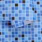 Colorful Mosaic Peel & Stick Tile Water-resistant Shower Wallpaper Royal Blue Clearhalo 'Flooring 'Home Improvement' 'home_improvement' 'home_improvement_peel_stick_blacksplash' 'Peel & Stick Backsplash Tile' 'peel_stick_blacksplash' 'Walls & Ceilings' Walls and Ceiling' 7328927