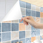 Grid Mosaic Peel & Stick Tile Water-resistant Kitchen Backsplash Wallpaper Light Orange Clearhalo 'Flooring 'Home Improvement' 'home_improvement' 'home_improvement_peel_stick_blacksplash' 'Peel & Stick Backsplash Tile' 'peel_stick_blacksplash' 'Walls & Ceilings' Walls and Ceiling' 7328934