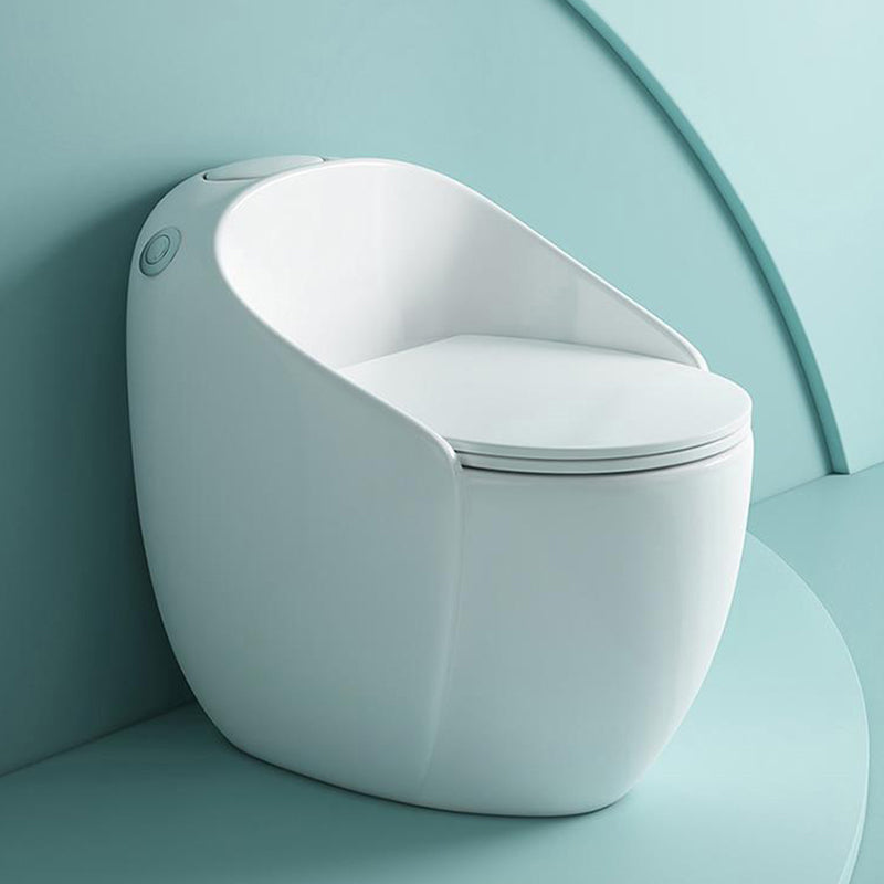 Contemporary Floor Mounted Toilet Seat Included Urine Toilet for Bathroom White 14" Clearhalo 'Bathroom Remodel & Bathroom Fixtures' 'Home Improvement' 'home_improvement' 'home_improvement_toilets' 'Toilets & Bidets' 'Toilets' 7329133