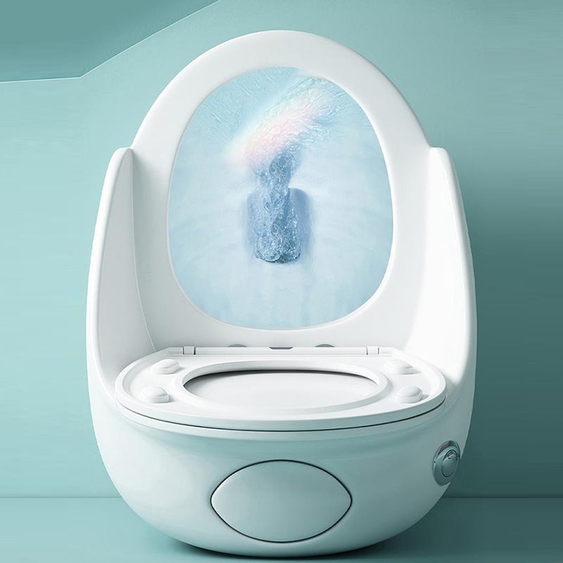 Contemporary Floor Mounted Toilet Seat Included Urine Toilet for Bathroom Clearhalo 'Bathroom Remodel & Bathroom Fixtures' 'Home Improvement' 'home_improvement' 'home_improvement_toilets' 'Toilets & Bidets' 'Toilets' 7329140