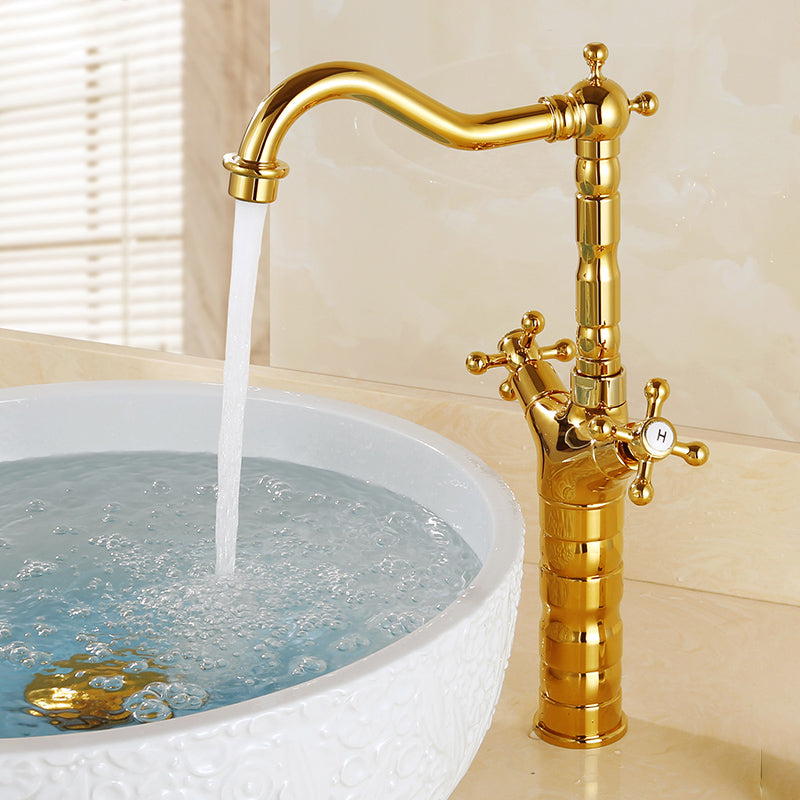 Industrial Wide Spread Bathroom Faucet Vintage Lever Centerset Faucet Clearhalo 'Bathroom Remodel & Bathroom Fixtures' 'Bathroom Sink Faucets' 'Bathroom Sinks & Faucet Components' 'bathroom_sink_faucets' 'Home Improvement' 'home_improvement' 'home_improvement_bathroom_sink_faucets' 7329546