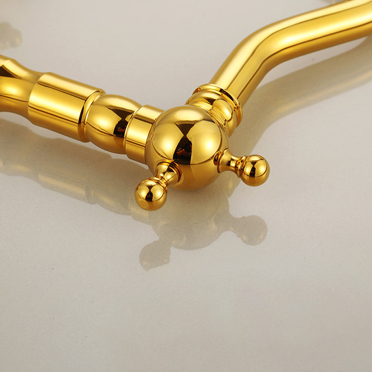 Industrial Wide Spread Bathroom Faucet Vintage Lever Centerset Faucet Clearhalo 'Bathroom Remodel & Bathroom Fixtures' 'Bathroom Sink Faucets' 'Bathroom Sinks & Faucet Components' 'bathroom_sink_faucets' 'Home Improvement' 'home_improvement' 'home_improvement_bathroom_sink_faucets' 7329554