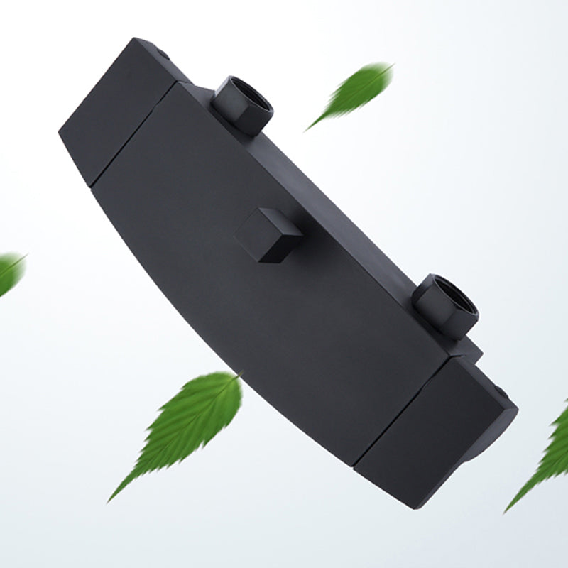 Modern Tub Faucet Copper Wall Mounted with Hose Bathroom Faucet Clearhalo 'Bathroom Remodel & Bathroom Fixtures' 'Bathtub Faucets' 'bathtub_faucets' 'Home Improvement' 'home_improvement' 'home_improvement_bathtub_faucets' 7329669