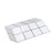 12" x 24"White Subway Tile Mixed Material Rectangular Kitchen and Bathroom Wall Tile White Inner Glossy / Polished Clearhalo 'Floor Tiles & Wall Tiles' 'floor_tiles_wall_tiles' 'Flooring 'Home Improvement' 'home_improvement' 'home_improvement_floor_tiles_wall_tiles' Walls and Ceiling' 7329686