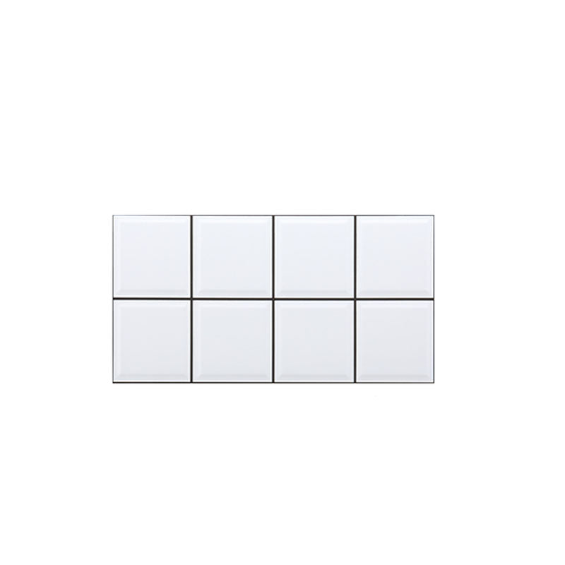 12" x 24"White Subway Tile Mixed Material Rectangular Kitchen and Bathroom Wall Tile Clearhalo 'Floor Tiles & Wall Tiles' 'floor_tiles_wall_tiles' 'Flooring 'Home Improvement' 'home_improvement' 'home_improvement_floor_tiles_wall_tiles' Walls and Ceiling' 7329687