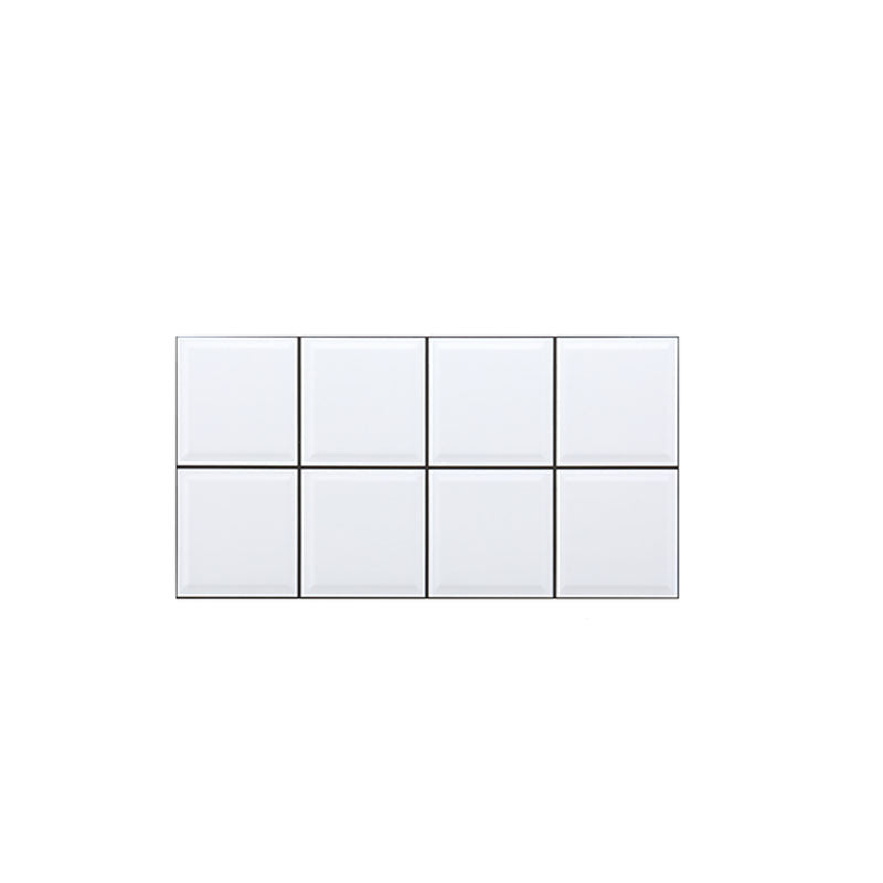 12" x 24"White Subway Tile Mixed Material Rectangular Kitchen and Bathroom Wall Tile Clearhalo 'Floor Tiles & Wall Tiles' 'floor_tiles_wall_tiles' 'Flooring 'Home Improvement' 'home_improvement' 'home_improvement_floor_tiles_wall_tiles' Walls and Ceiling' 7329687