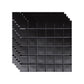 Black and White Wall Tile Mixed Material Mosaic Sheet Wall & Floor Tile Black Matte Clearhalo 'Floor Tiles & Wall Tiles' 'floor_tiles_wall_tiles' 'Flooring 'Home Improvement' 'home_improvement' 'home_improvement_floor_tiles_wall_tiles' Walls and Ceiling' 7329778