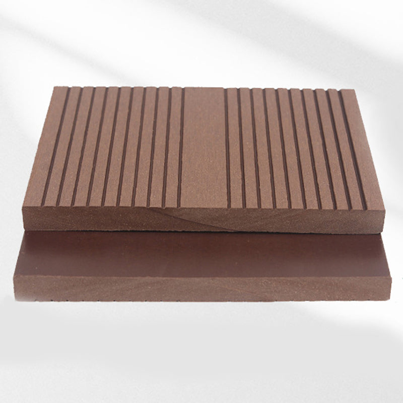 Waterproof Engineered Wood Flooring Modern Flooring Tiles for Living Room and Outdoor 75.3 sq ft. - 14 Pieces Clearhalo 'Flooring 'Hardwood Flooring' 'hardwood_flooring' 'Home Improvement' 'home_improvement' 'home_improvement_hardwood_flooring' Walls and Ceiling' 7329900