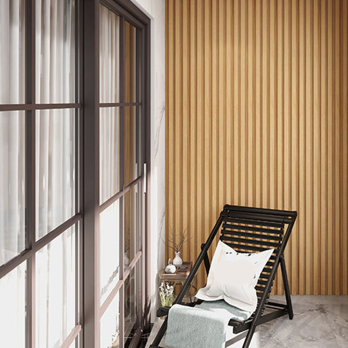 Modern Tin Backsplash Paneling Smooth Wall Ceiling Wood Board Yellow 10-Piece Set Clearhalo 'Flooring 'Home Improvement' 'home_improvement' 'home_improvement_wall_paneling' 'Wall Paneling' 'wall_paneling' 'Walls & Ceilings' Walls and Ceiling' 7330010