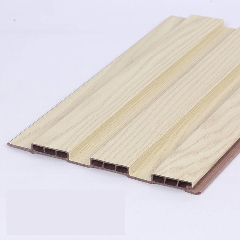 Modern Tin Backsplash Paneling Smooth Wall Ceiling Wood Board Beige 10-Piece Set Clearhalo 'Flooring 'Home Improvement' 'home_improvement' 'home_improvement_wall_paneling' 'Wall Paneling' 'wall_paneling' 'Walls & Ceilings' Walls and Ceiling' 7330021