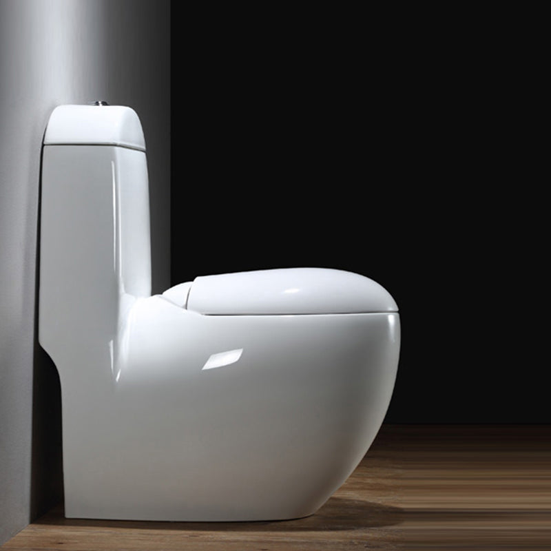 Modern Floor Mount Flush Toilet Ceramic Siphon Jet Urine Toilet for Bathroom Clearhalo 'Bathroom Remodel & Bathroom Fixtures' 'Home Improvement' 'home_improvement' 'home_improvement_toilets' 'Toilets & Bidets' 'Toilets' 7330463