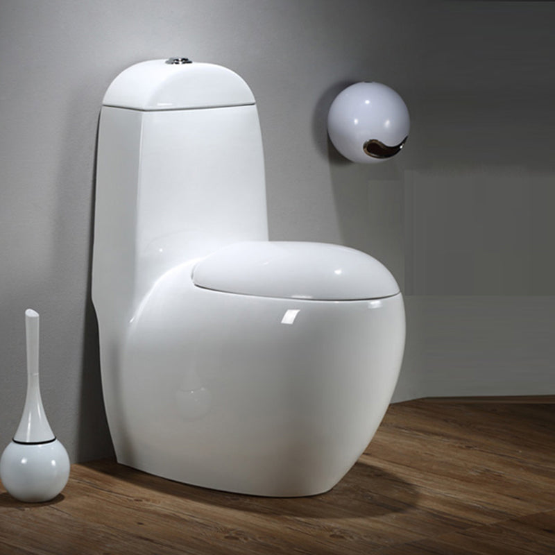 Modern Floor Mount Flush Toilet Ceramic Siphon Jet Urine Toilet for Bathroom Clearhalo 'Bathroom Remodel & Bathroom Fixtures' 'Home Improvement' 'home_improvement' 'home_improvement_toilets' 'Toilets & Bidets' 'Toilets' 7330467