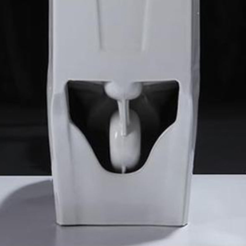 Contemporary Floor Mounted Toilet Seat Included Toilet Bowl for Bathroom Clearhalo 'Bathroom Remodel & Bathroom Fixtures' 'Home Improvement' 'home_improvement' 'home_improvement_toilets' 'Toilets & Bidets' 'Toilets' 7330497