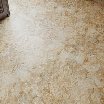 Peel and Stick PVC Flooring Low Gloss Stone Look Waterproof Vinyl Flooring Yellow White Clearhalo 'Flooring 'Home Improvement' 'home_improvement' 'home_improvement_vinyl_flooring' 'Vinyl Flooring' 'vinyl_flooring' Walls and Ceiling' 7330954