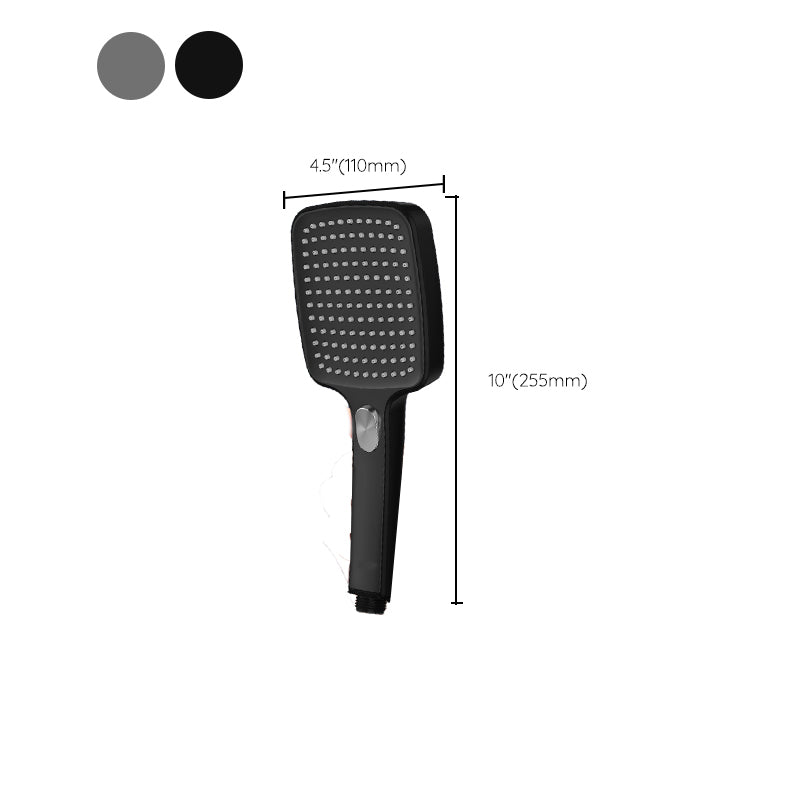 Contemporary Self-Cleaning Hand Shower 3 Sprays Wall-Mount Hand Shower Clearhalo 'Bathroom Remodel & Bathroom Fixtures' 'Home Improvement' 'home_improvement' 'home_improvement_shower_heads' 'Shower Heads' 'shower_heads' 'Showers & Bathtubs Plumbing' 'Showers & Bathtubs' 7330999