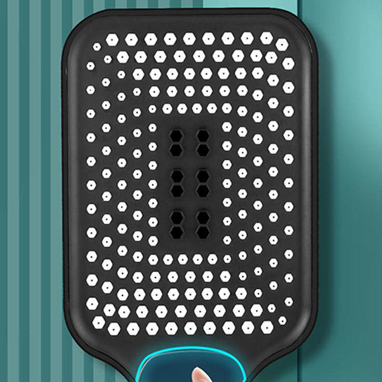 Modern Rectangular Hand Shower in Black 3 Sprays Wall-Mount Hand Shower Clearhalo 'Bathroom Remodel & Bathroom Fixtures' 'Home Improvement' 'home_improvement' 'home_improvement_shower_heads' 'Shower Heads' 'shower_heads' 'Showers & Bathtubs Plumbing' 'Showers & Bathtubs' 7331016