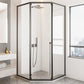 Framed Single Sliding Shower Doors Transparent Shower Bath Door Grey Left Clearhalo 'Bathroom Remodel & Bathroom Fixtures' 'Home Improvement' 'home_improvement' 'home_improvement_shower_tub_doors' 'Shower and Tub Doors' 'shower_tub_doors' 'Showers & Bathtubs' 7331729