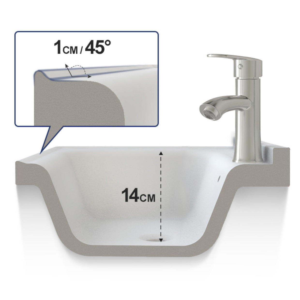 Glam Vanity Single Sink Wall Mounted 2 Doors Metal Frame Rectangular Vanity with Mirror Clearhalo 'Bathroom Remodel & Bathroom Fixtures' 'Bathroom Vanities' 'bathroom_vanities' 'Home Improvement' 'home_improvement' 'home_improvement_bathroom_vanities' 7332258