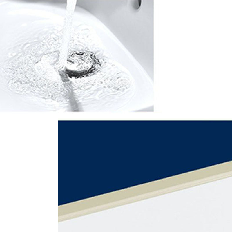 Classic Bathroom Sink Overflow Pop-Up Drain Trough Sink (Not Including Faucet) Clearhalo 'Bathroom Remodel & Bathroom Fixtures' 'Bathroom Sinks & Faucet Components' 'Bathroom Sinks' 'bathroom_sink' 'Home Improvement' 'home_improvement' 'home_improvement_bathroom_sink' 7333138