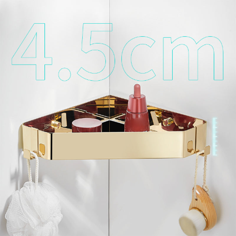 Modern 3-Piece Bath Hardware Set in Stainless Steel, Bath Shelf Clearhalo 'Bathroom Hardware Sets' 'Bathroom Hardware' 'Bathroom Remodel & Bathroom Fixtures' 'bathroom_hardware_sets' 'Home Improvement' 'home_improvement' 'home_improvement_bathroom_hardware_sets' 7333441