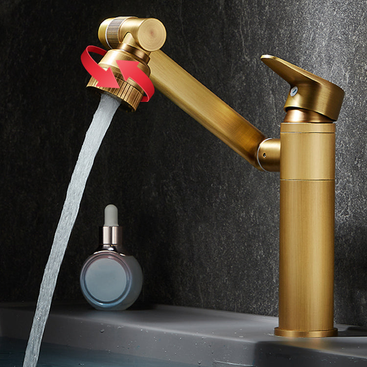 Farmhouse Wide Spread Bathroom Faucet Brass 1-Handle Lavatory Faucet Clearhalo 'Bathroom Remodel & Bathroom Fixtures' 'Bathroom Sink Faucets' 'Bathroom Sinks & Faucet Components' 'bathroom_sink_faucets' 'Home Improvement' 'home_improvement' 'home_improvement_bathroom_sink_faucets' 7334489