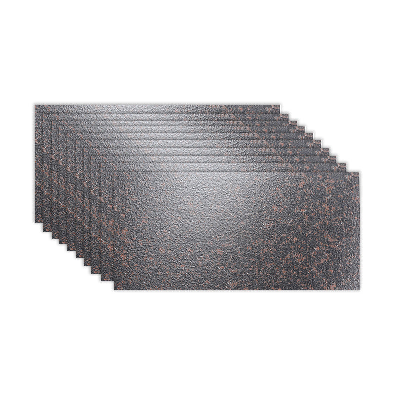 Stacked Stone Singular Tile Mixed Material Outdoor Wall Tile Black Clearhalo 'Floor Tiles & Wall Tiles' 'floor_tiles_wall_tiles' 'Flooring 'Home Improvement' 'home_improvement' 'home_improvement_floor_tiles_wall_tiles' Walls and Ceiling' 7334669