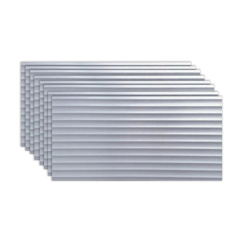 Rectangular Solid Color Tile Modern Straight Edge Matte Wall Tile Sky Blue-White 24 Pieces Clearhalo 'Floor Tiles & Wall Tiles' 'floor_tiles_wall_tiles' 'Flooring 'Home Improvement' 'home_improvement' 'home_improvement_floor_tiles_wall_tiles' Walls and Ceiling' 7334681