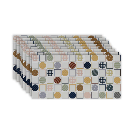 Rectangular Solid Color Tile Modern Straight Edge Matte Wall Tile ...