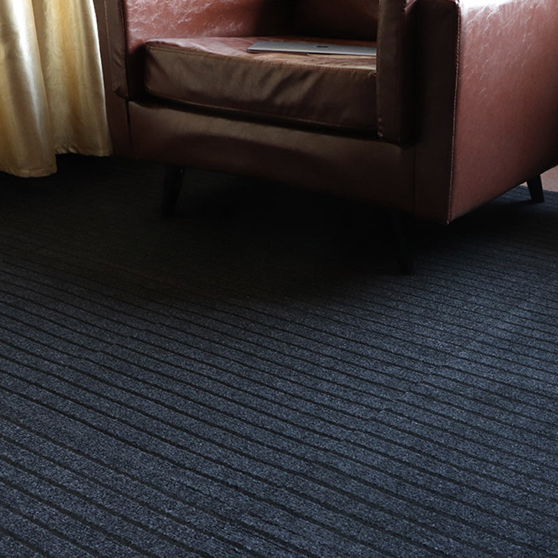 Dark Color Level Loop Carpet Tile Self Adhesive Indoor Office Carpet Tiles Blue-Black Clearhalo 'Carpet Tiles & Carpet Squares' 'carpet_tiles_carpet_squares' 'Flooring 'Home Improvement' 'home_improvement' 'home_improvement_carpet_tiles_carpet_squares' Walls and Ceiling' 7334837