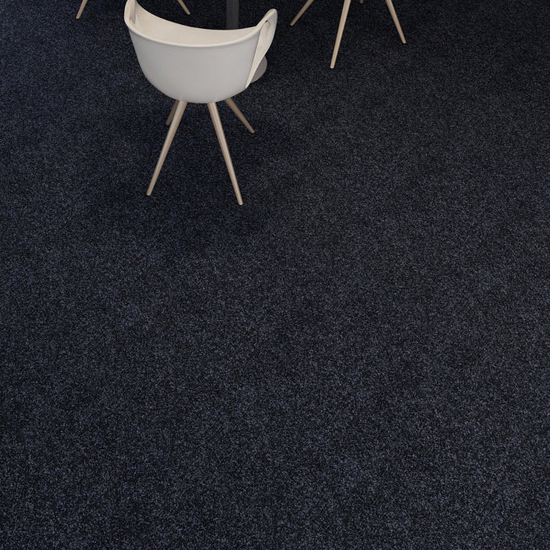 Dark Color Level Loop Carpet Tile Self Adhesive Indoor Office Carpet Tiles Gloss Black Clearhalo 'Carpet Tiles & Carpet Squares' 'carpet_tiles_carpet_squares' 'Flooring 'Home Improvement' 'home_improvement' 'home_improvement_carpet_tiles_carpet_squares' Walls and Ceiling' 7334844