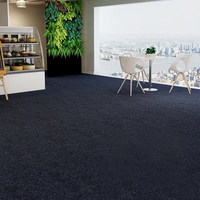 Dark Color Level Loop Carpet Tile Self Adhesive Indoor Office Carpet Tiles Clearhalo 'Carpet Tiles & Carpet Squares' 'carpet_tiles_carpet_squares' 'Flooring 'Home Improvement' 'home_improvement' 'home_improvement_carpet_tiles_carpet_squares' Walls and Ceiling' 7334846