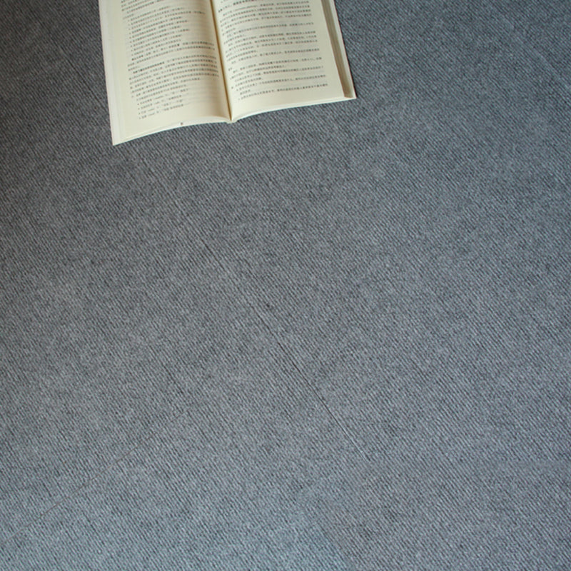 Dark Color Level Loop Carpet Tile Self Adhesive Indoor Office Carpet Tiles Grey Clearhalo 'Carpet Tiles & Carpet Squares' 'carpet_tiles_carpet_squares' 'Flooring 'Home Improvement' 'home_improvement' 'home_improvement_carpet_tiles_carpet_squares' Walls and Ceiling' 7334848