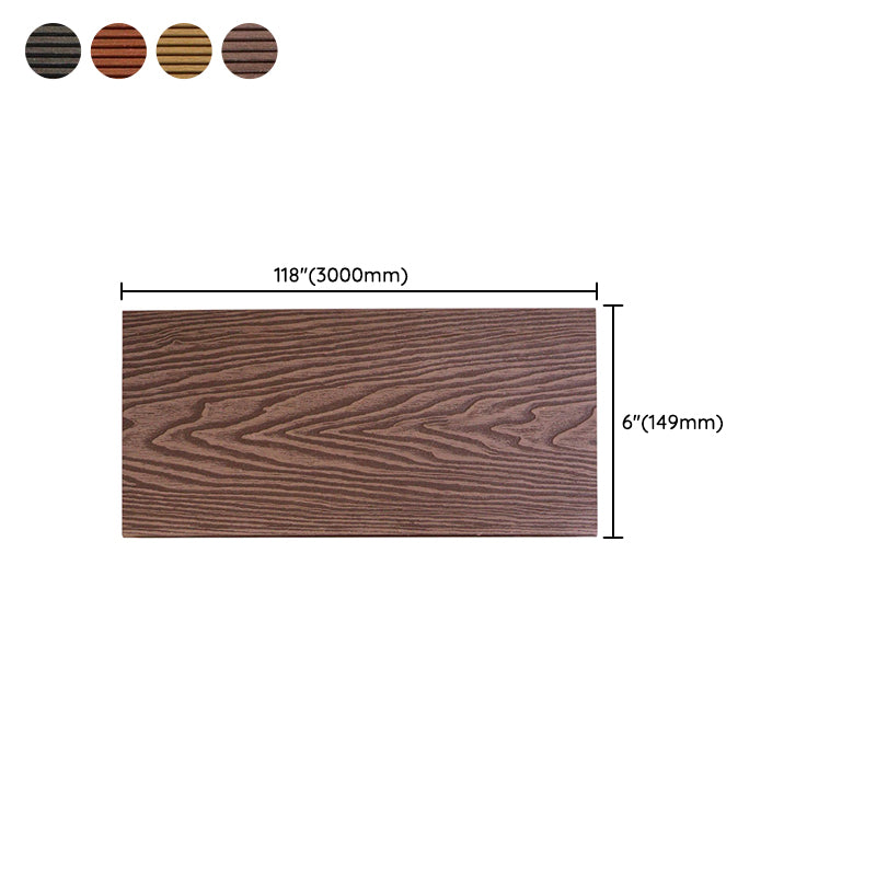 3D Embossed Wood Grain Flooring Modern Style Non-slip Rectangle Wood Flooring Clearhalo 'Flooring 'Hardwood Flooring' 'hardwood_flooring' 'Home Improvement' 'home_improvement' 'home_improvement_hardwood_flooring' Walls and Ceiling' 7334915