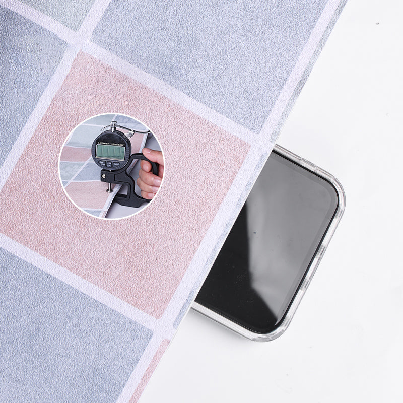 Grid Mosaic Peel & Stick Tile Scratch Resistant Wallpaper for Bathroom Backsplash Clearhalo 'Flooring 'Home Improvement' 'home_improvement' 'home_improvement_peel_stick_blacksplash' 'Peel & Stick Backsplash Tile' 'peel_stick_blacksplash' 'Walls & Ceilings' Walls and Ceiling' 7334921