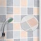 Grid Mosaic Peel & Stick Tile Scratch Resistant Wallpaper for Bathroom Backsplash Clearhalo 'Flooring 'Home Improvement' 'home_improvement' 'home_improvement_peel_stick_blacksplash' 'Peel & Stick Backsplash Tile' 'peel_stick_blacksplash' 'Walls & Ceilings' Walls and Ceiling' 7334927