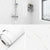 Marbling Scratch Resistant Tile PVC Singular Peel & Stick Tile for Bathroom Backsplash White Clearhalo 'Flooring 'Home Improvement' 'home_improvement' 'home_improvement_peel_stick_blacksplash' 'Peel & Stick Backsplash Tile' 'peel_stick_blacksplash' 'Walls & Ceilings' Walls and Ceiling' 7334935