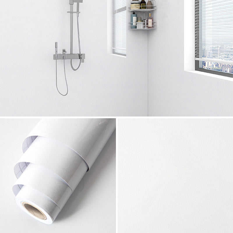 Marbling Scratch Resistant Tile PVC Singular Peel & Stick Tile for Bathroom Backsplash Pearl White Clearhalo 'Flooring 'Home Improvement' 'home_improvement' 'home_improvement_peel_stick_blacksplash' 'Peel & Stick Backsplash Tile' 'peel_stick_blacksplash' 'Walls & Ceilings' Walls and Ceiling' 7334938